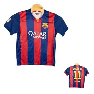 FC Barcelona Neymer‎ Soccer Jersey Mens Medium MLS *Read*